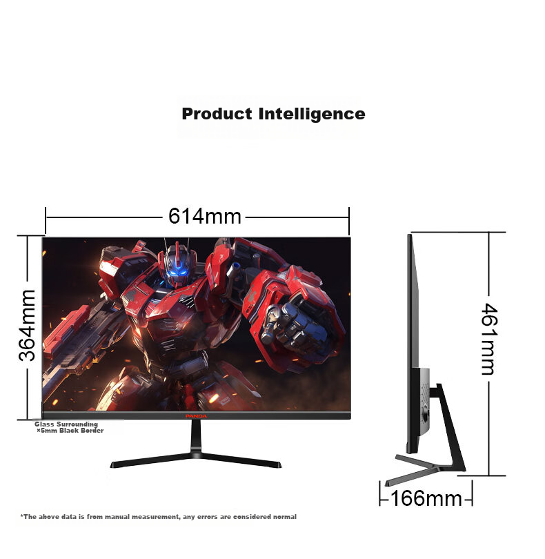 Panda 27-Inch Native 240Hz Overclockable Display, HVA Panel, 128% SRGB Wide Color Gamut, 1ms Response Time, E-Sports Gaming Monitor S27F8 10