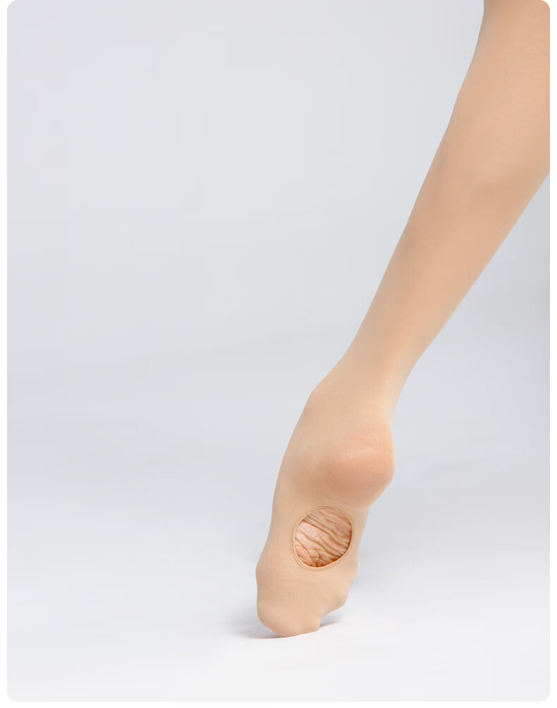 Bowuwuyuan Dance Socks, Yoga Autumn Women's Dance Adult Tights, Foot Hole Socks, Pilates Ballet Large Socks Stockings 8