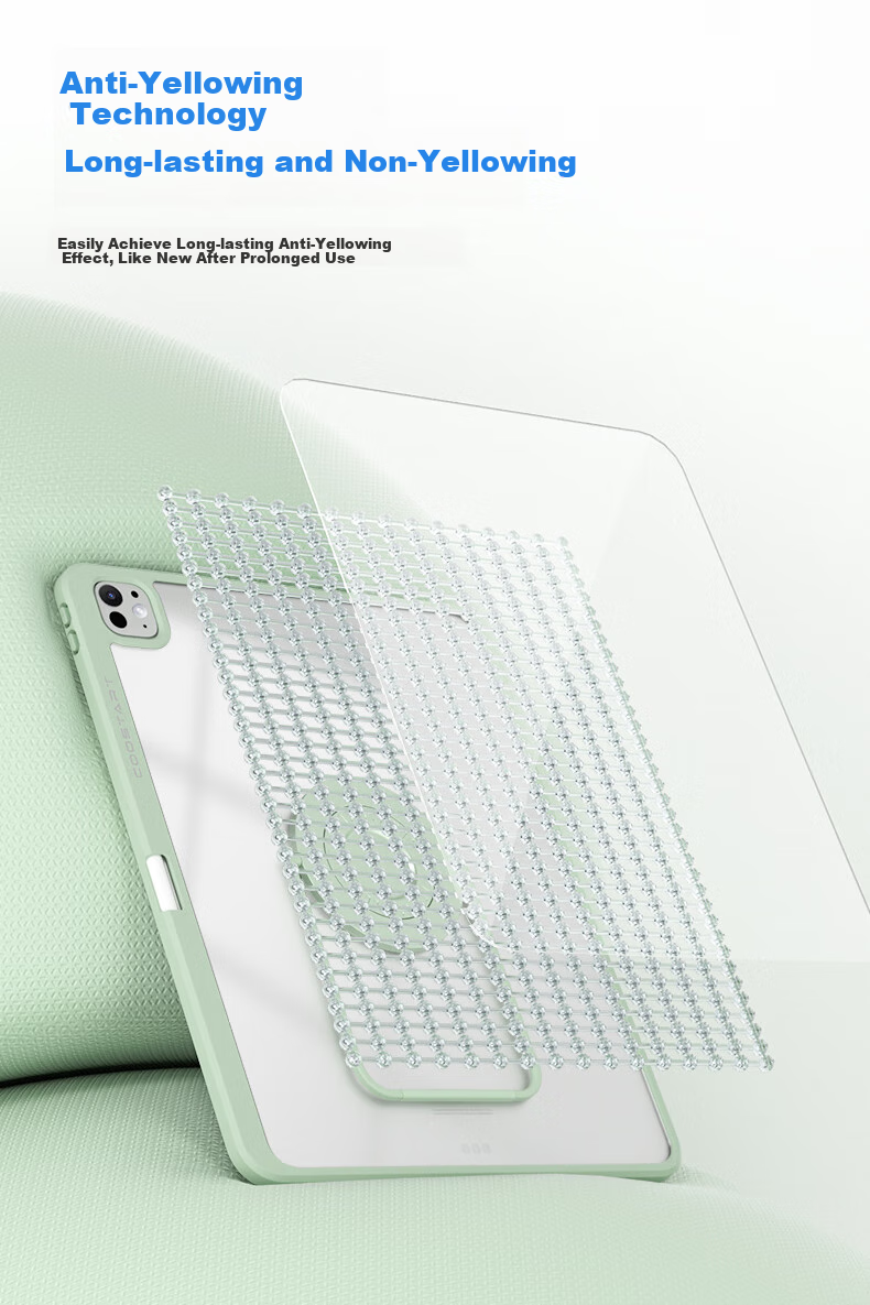 COOLSTART IPad 12/11/10 Generation Support Case, 2025 A16 Protective Cover, Shockproof Full Coverage with Rotating Stand, 10.9/11 Inch, Mint Gree 10