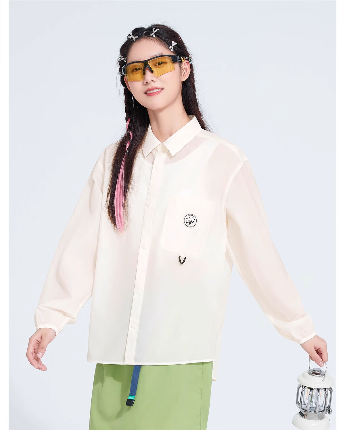 CAMEL Panda Outdoor Women's Sun Protection Shirt 2025 New Cooling UV Protection UPF50 Waterproof Lightweight Sunscreen Shirt 21