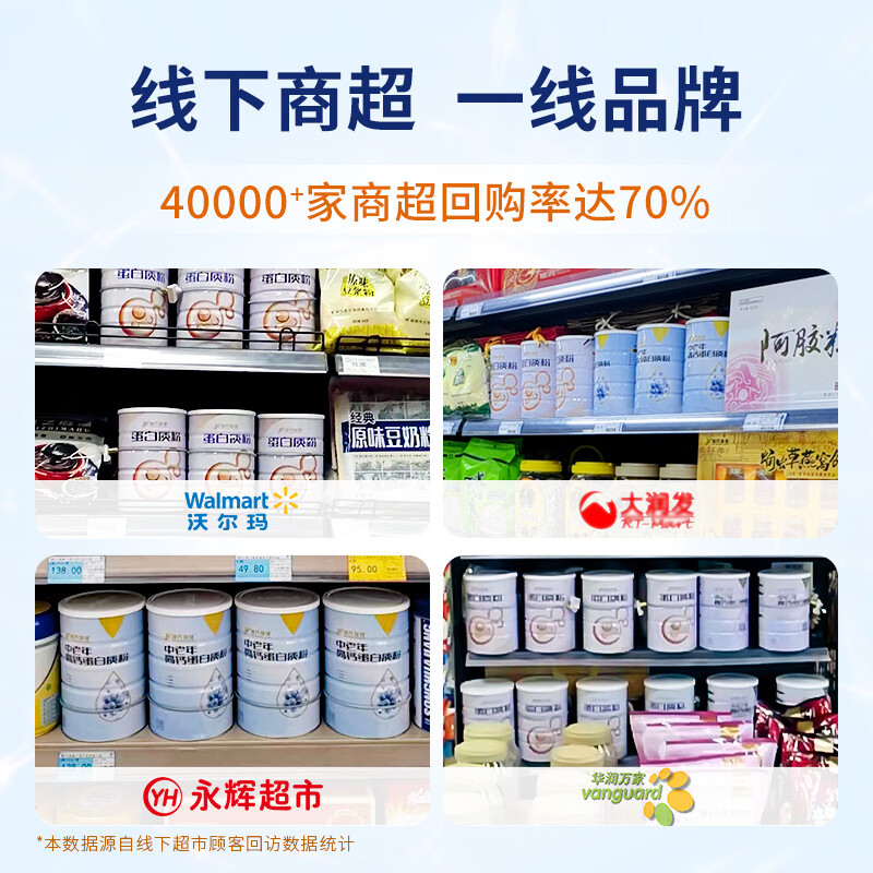 捷氏益生菌蛋白质粉1000g动物乳铁蛋白植物大豆双重蛋白易吸收营养品