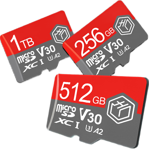 JD Jingzao 256GB Kirin Lite High-Speed TF (MicroSD) Memory Card U3 C10 A2 V30 for Smartphones Tablets Gaming Devices