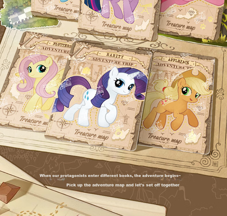 Kayou My Little Pony Card Game, Eternal Cards, Star Pack, Small Box, Official Merchandise, Collectible Cards, Gift 14