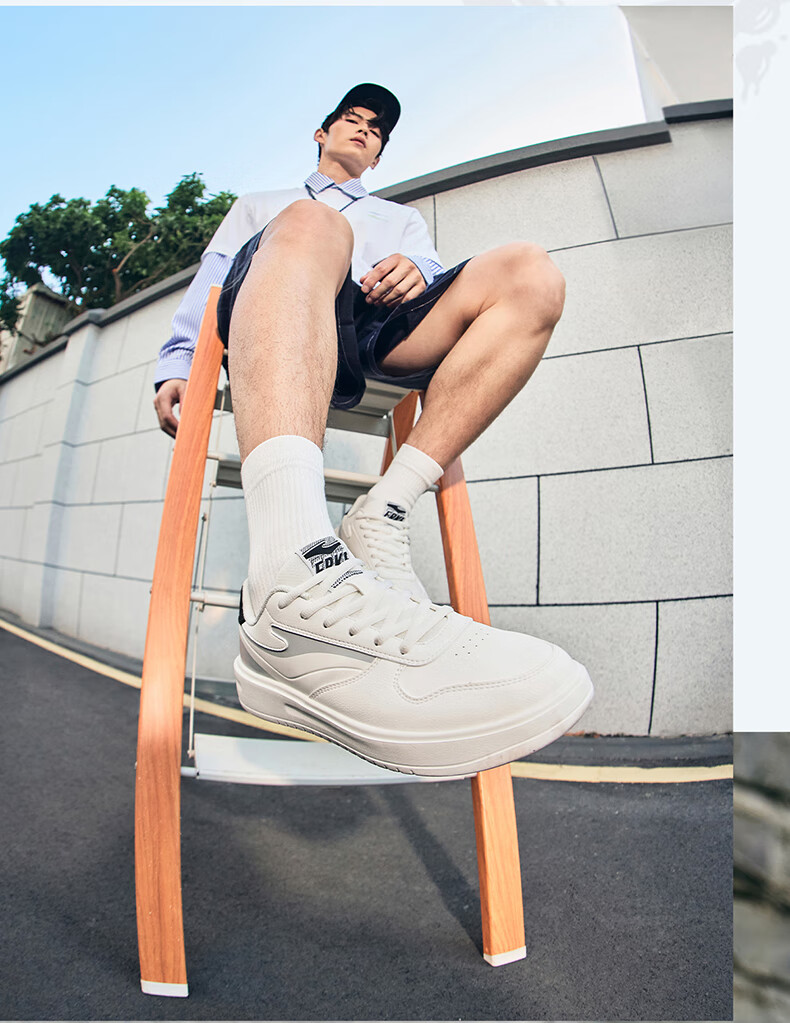 ERKE Men's Shoes, Couples Breathable Sneakers, Casual Shoes, Wear-Resistant Non-Slip Trendy Skateboard Shoes | Tianqua 4
