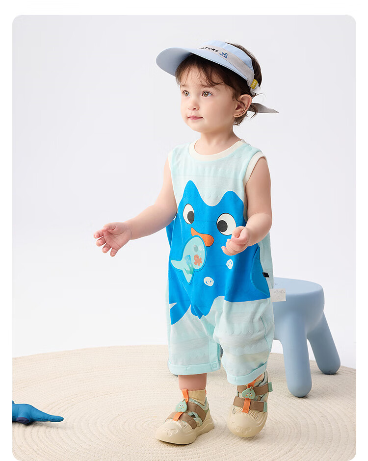 BALABALA Baby Romper Unisex Infant Jumpsuit Summer 2025 Fashionable Mall Edition 200225120202 11