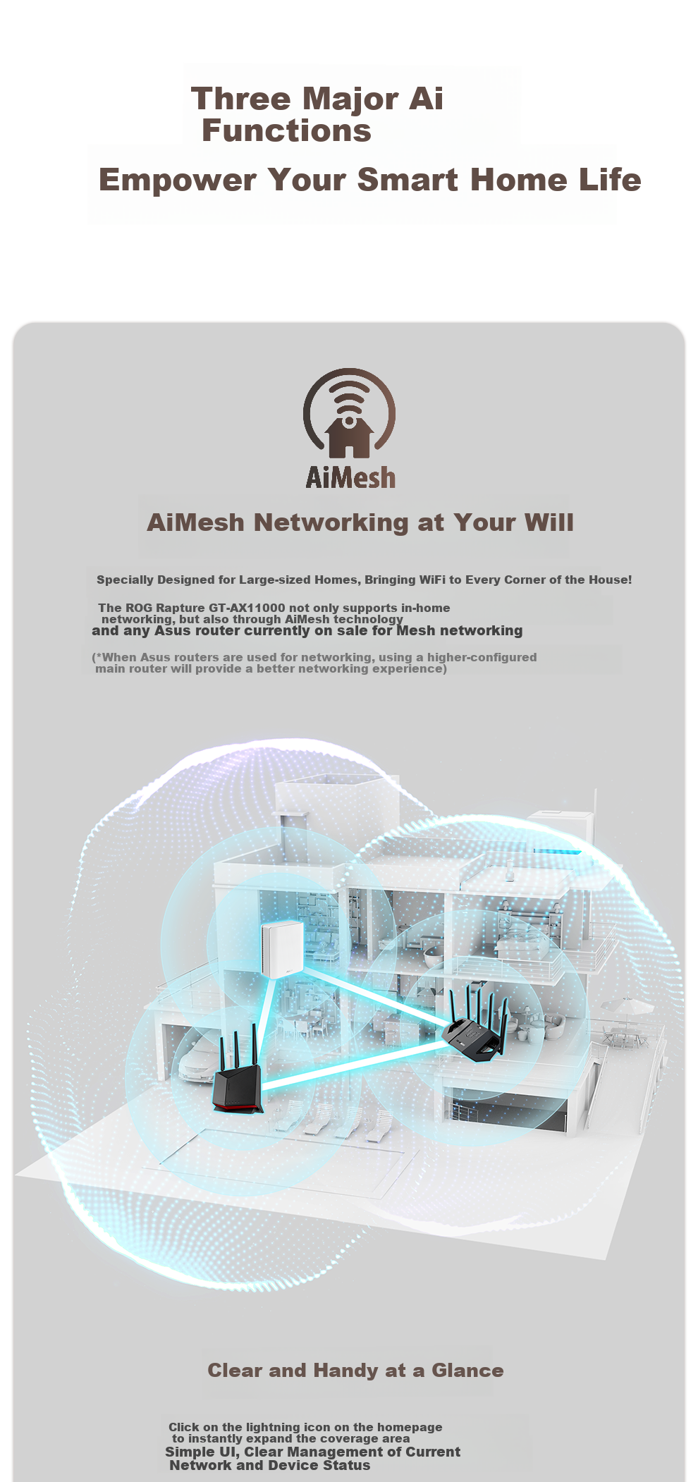 ASUS [Renovation Subsidy] Lingyao Cube Pro WiFi 7 Distributed Home Wireless Tri-Band Gigabit Router, Whole-House WiFi Set, Aimesh Flexible Configuration, Dual-Pack 11