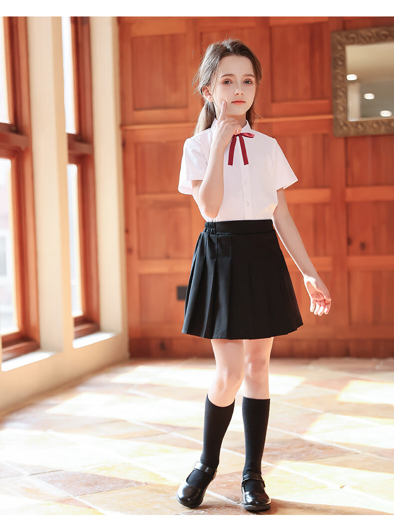 Yinuofang Children's Performance Costume Dress Kindergarten Class Uniform Summer Graduation Photo Primary School Choir Group 12