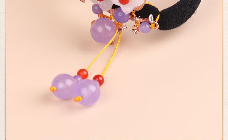 Gunai Simple Hair Ties, Elastic Bands, Hair Accessories for Women, New Cute Style on Instagram, Goddess Day And New Year Gift for Girls 9