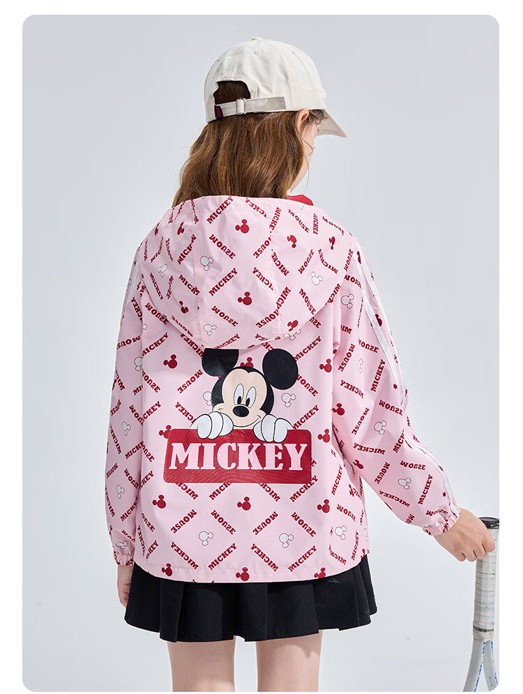 Dishini [Reversible] Girls' Spring Jacket, Boys' 2026 New Style Children's Hooded Coat, Baby Lightweight Outerwear 7