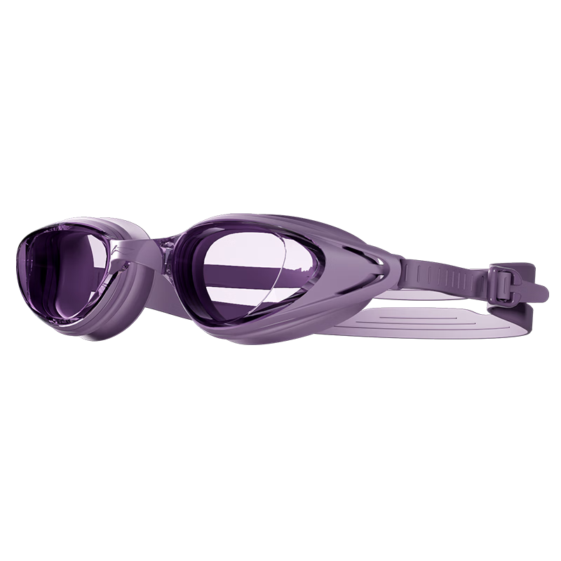 Li-Ning Swimming Goggles, Waterproof And Anti-Fog, High-Definition for Men And Women, Professional Training Clear Lens Swim Goggles, 2213 Purple