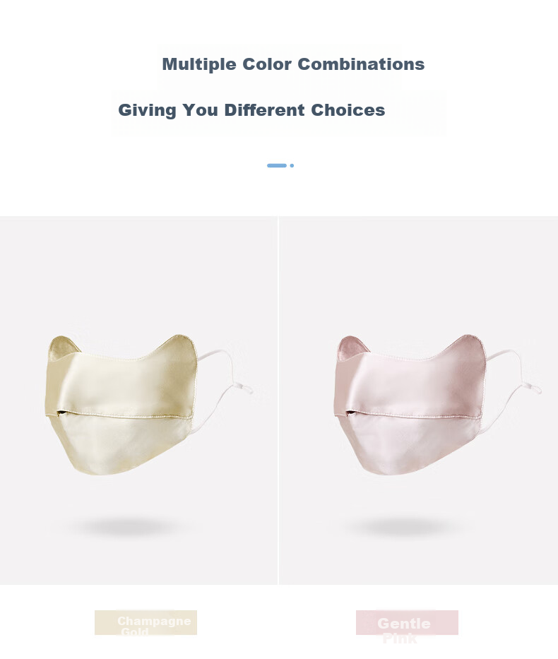 Siggi Silk Sun Protection Face Mask for Women, Summer UV-Resistant Travel Face Covering, 100 Mulberry Silk Face Mask for Women, Gift for Girls 21