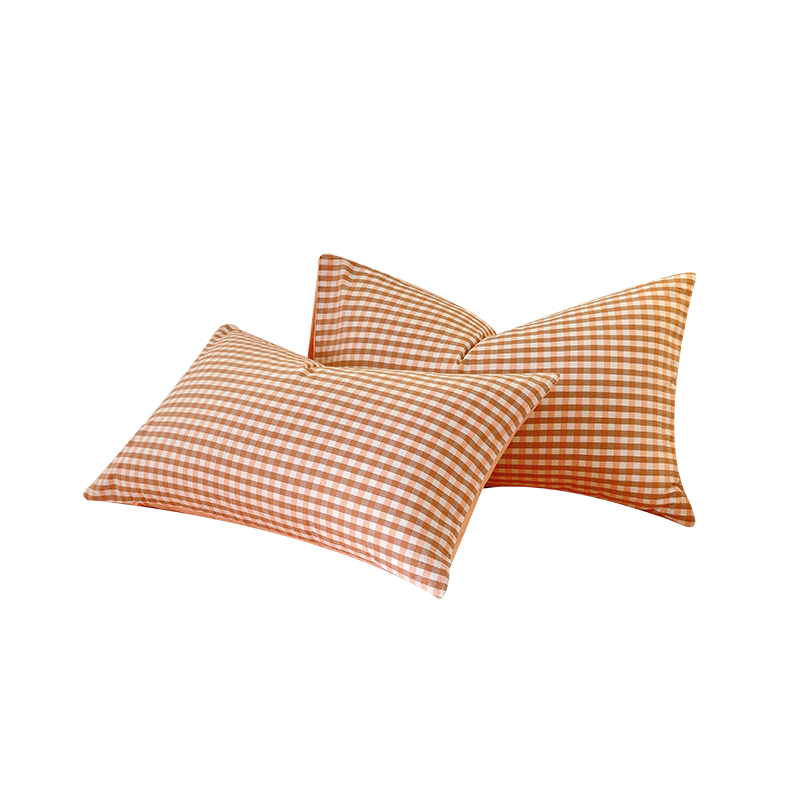 Hodo Class A Pure Cotton Pillowcase Set of Two, All-Cotton Woven Pillowcase, Thickened Inner Liner, 48x74cm, Jade Patter