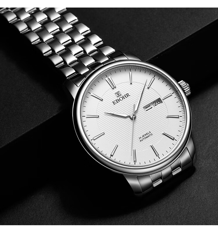 EBOHR Men's Watch, Master Series Waterproof Business Mechanical Wristwatch for Men, Birthday And Holiday Gift, 36501418 8