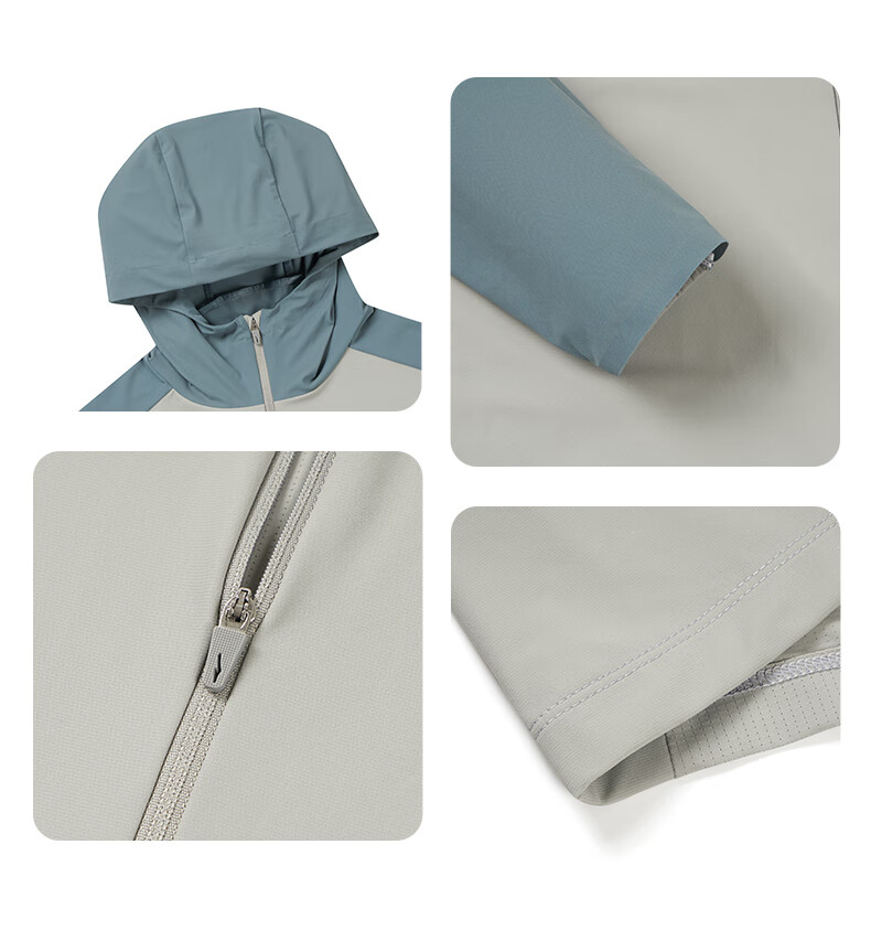 Erke Men's Summer Sun Protection Jacket Hooded Ice Cooling Moisture-Wicking Quick-Dry UPF100+ 22
