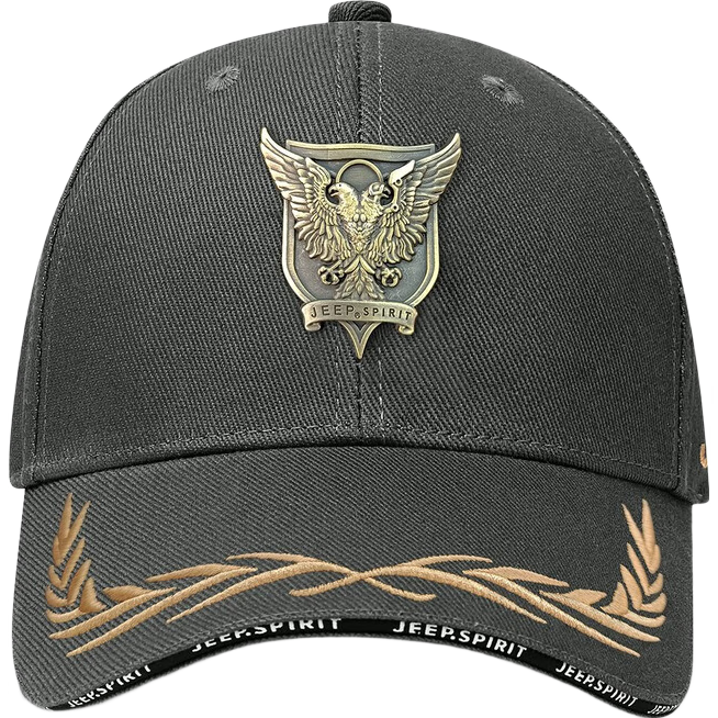 JEEP Men's Baseball Cap, All-Season Fashionable Versatile Visor Hat, Trendy Sun Protection Hat A0787