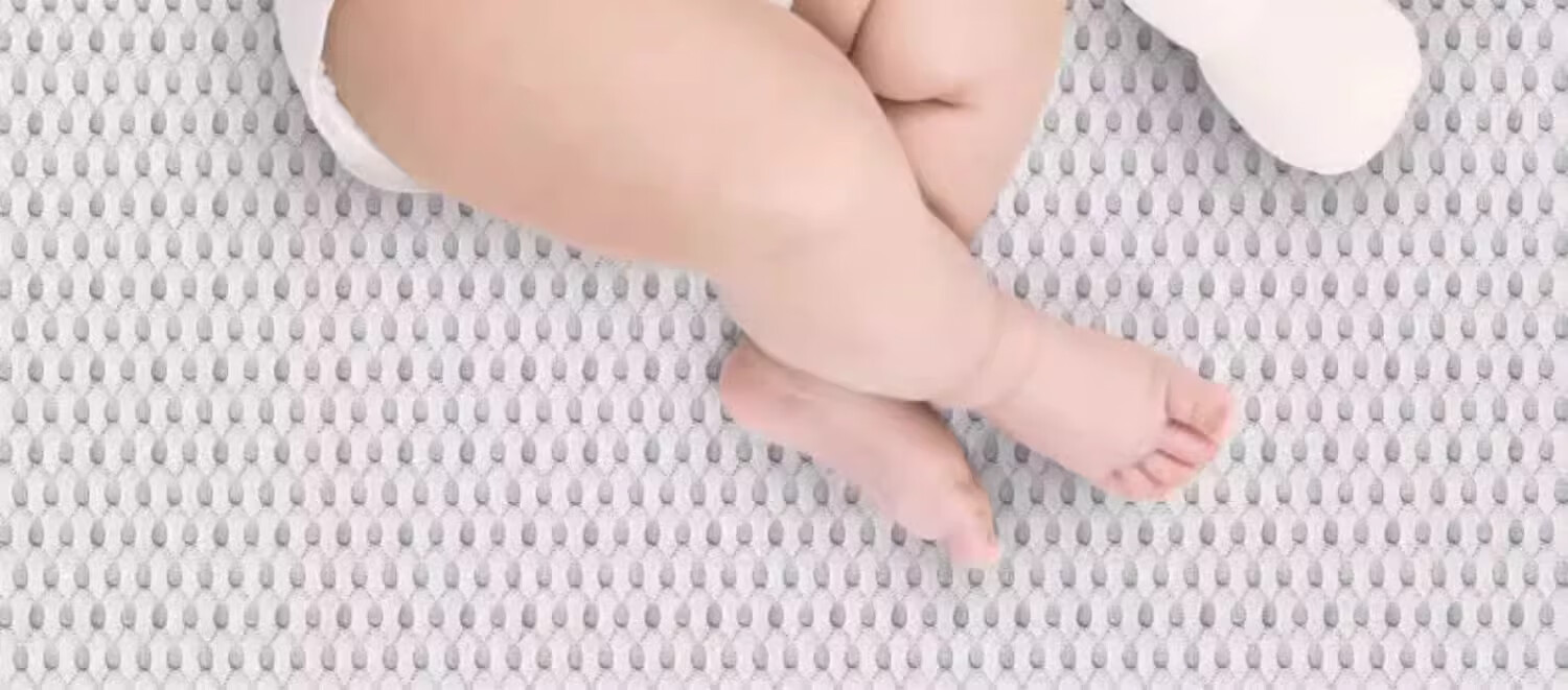 Boori Baby Washable Mattress Four Seasons Breathable Soft Pad Newborn 4D Mattress (with Oasis) 11