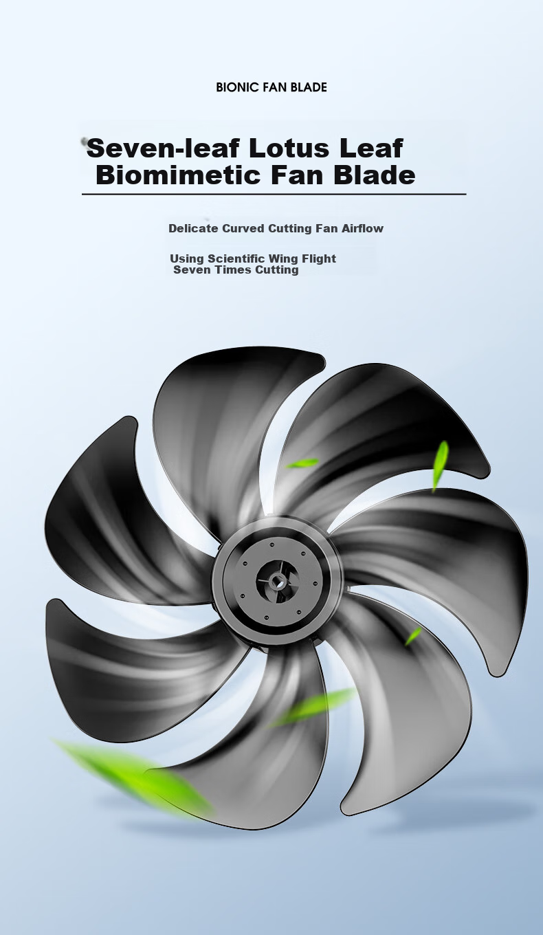 DIAMOND Electric Fan, Home Floor Fan, Industrial Fan, Standing High-Power Oscillating Fan, Powerful Electric Fan for Living Room, Factory Workshop, Commercial Aluminum Blade Business Electric Fan M014 6