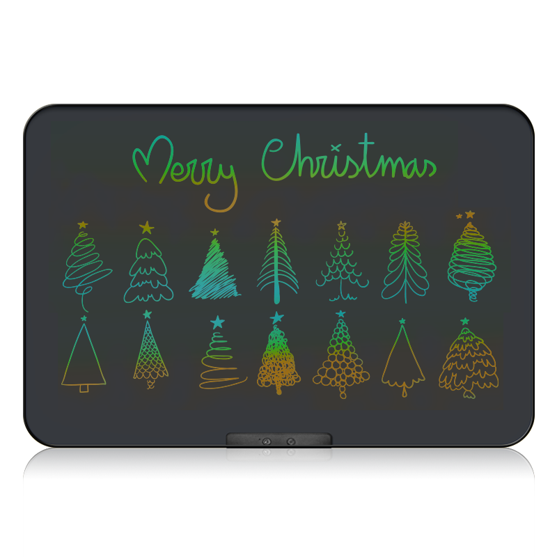 Newsmy 28-Inch Colorful Rechargeable High-Brightness LCD Large Screen Electronic Whiteboard Writing Pad Children's Drawing Board Office Writing And Drawing Tablet for Boys And Girls, Children's Day Birthday Gift Black