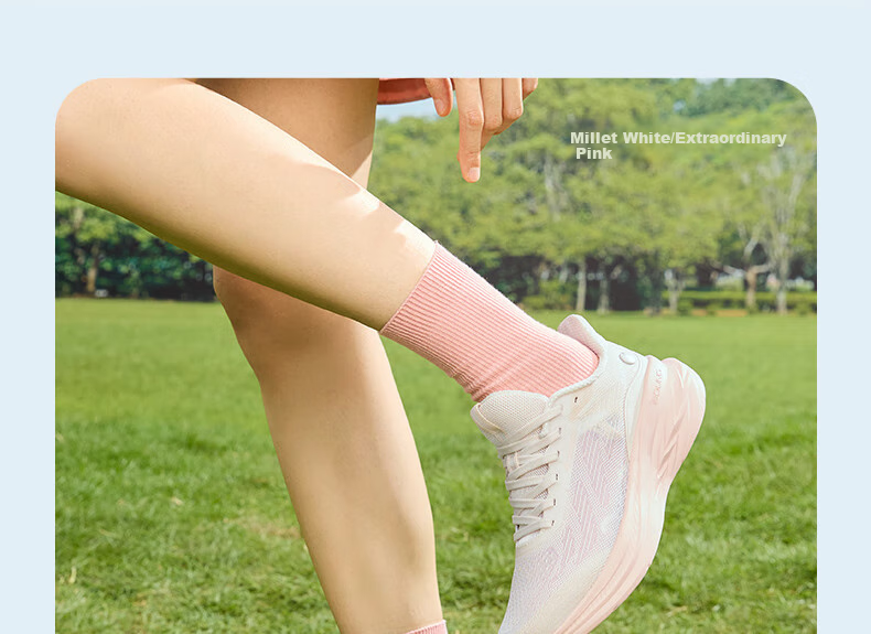 361° Women's Running Shoes Feiyu 3 Spring And Summer Breathable Outdoor Thick-Soled Casual Commuter Running Shoes for Women 682512219-1 31