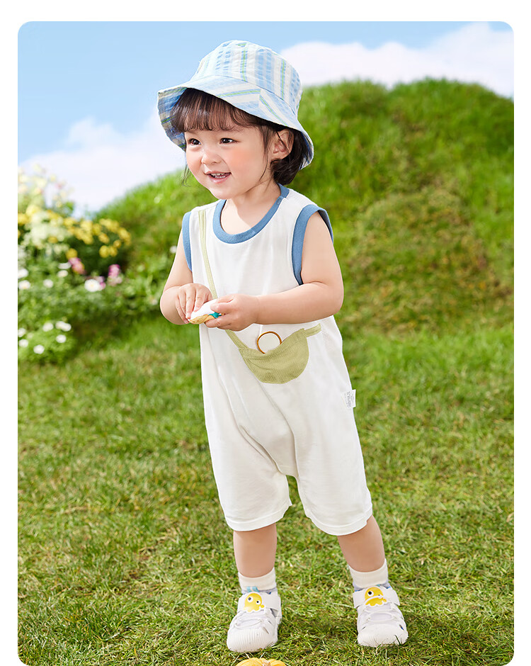 BALABALA Children's Clothing, Baby Romper, Newborn Onesie, Short-Sleeve Bodysuit, 2026 Summer Collection, Breathable Animal Design, Cute And Fu 14