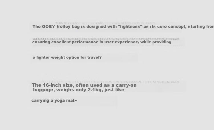 Goby Trolley Suitcase, Small Lightweight Carry-On, Waterproof Luggage, Sapphire Blue, 18 Inches 10