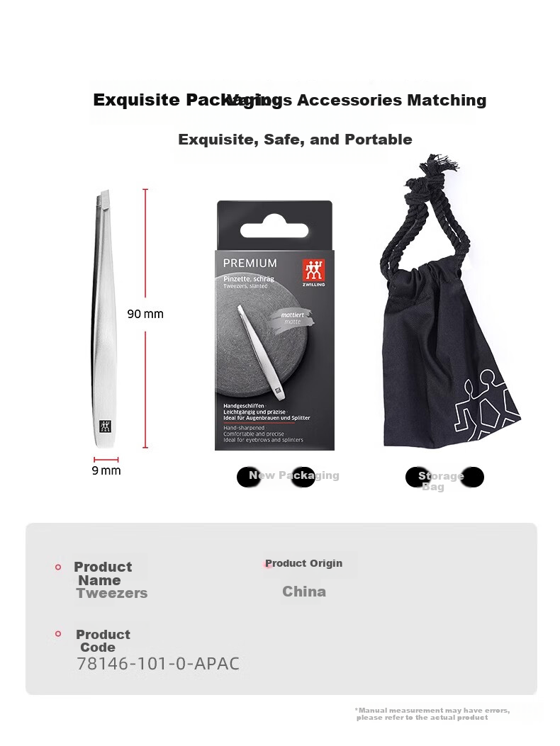 ZWILLING Tweezers, Eyebrow Pluckers, Beard Trimmers, Hair Removal Tools, Eyebrow And Beard Grooming, Birthday Gifts 10