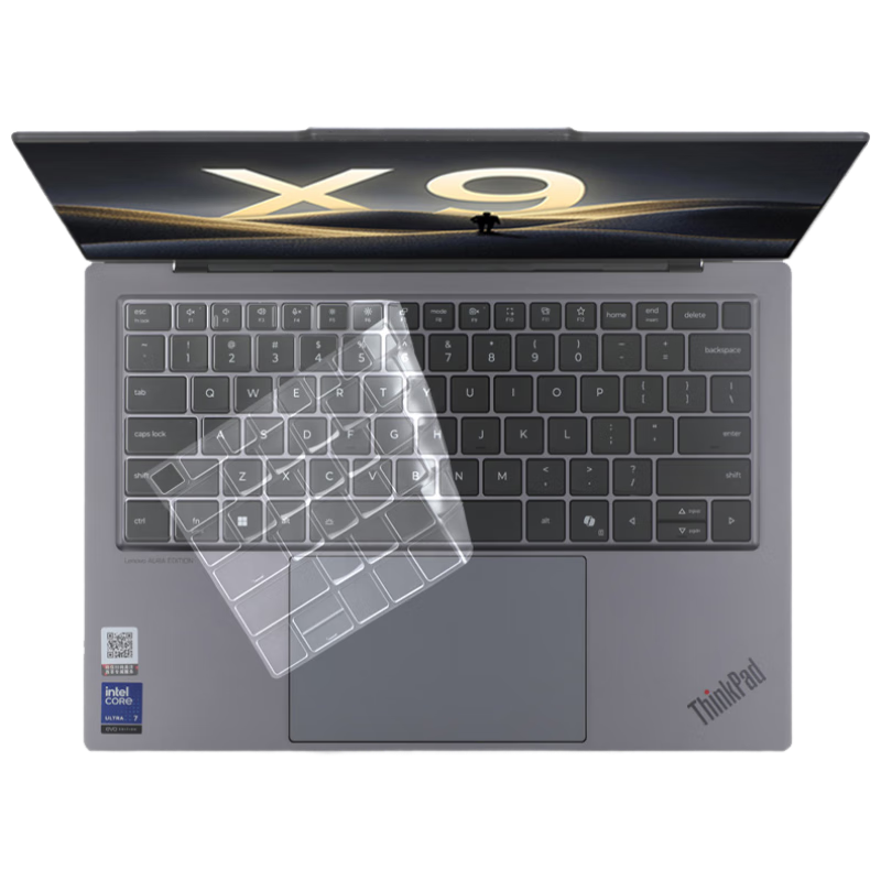 Jiasu Lenovo ThinkPad X9-14/15 Aura Keyboard Cover, Laptop Keyboard Protective Film, Silicone Dust Cover, Highly Transparent Invisible Non-Fall