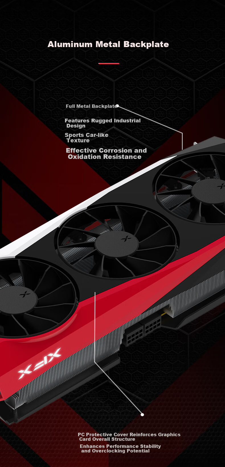 XFX AMD RADEON RX 9070 XT Overseas Edition, 16GB, New Gaming And Design Graphics Card for Desktop Computers, Independent GPU for Intelligent Learning And E-Sports 6