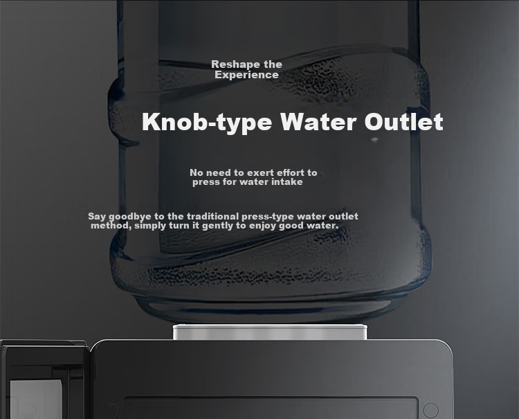 Midea Water Dispenser, Home Use, Top-Mounted, Bottled Water, Tempered Glass, Upright Double-Door Design, Office Heating Water Dispenser, Bottled Drinking Water for Dormitory And Office Use, YR1518S-X 9