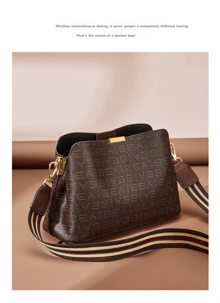 Laorentou Ladies Handbag, Large Capacity Phone Bag, Monogram Shoulder Crossbody Bag, Mom Bag, Valentine's Day Gift for 520 4