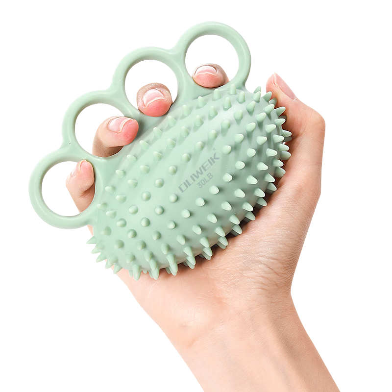 Dewick Finger Grip Ball 3D Massage Rehabilitation Training Elderly Finger Strength Exerciser Grip Trainer 30lb