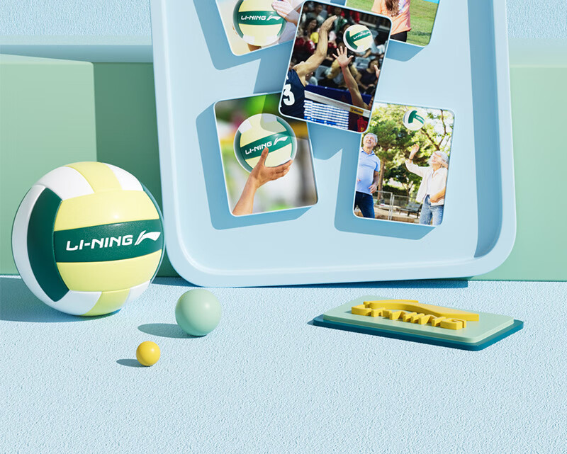 Li-Ning No.5 Volleyball [Middle School Entrance Exam Training] Competition-Specific Sports Class Volleyball for Primary And Secondary School Physical Exams, Adults And Children, Soft And Hard Volleyballs 8