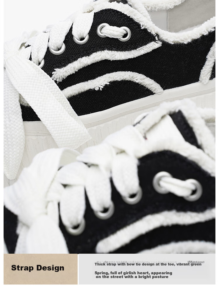 Dickies Women's Canvas Shoes, Fashionable Versatile Breathable Wear-Resistant Casual Shoes White Sneakers for Women, Beige, Size 37 4