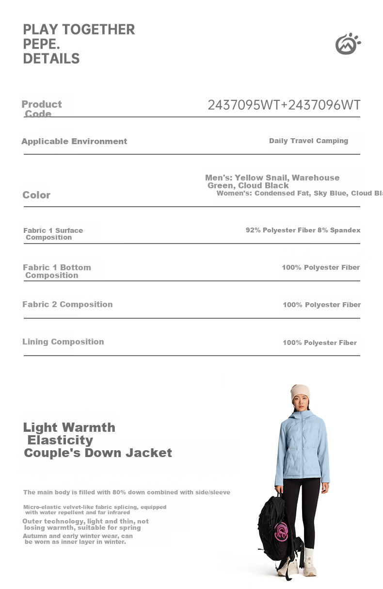 TECTOP Outdoor Lightweight down Jacket for Men, Duck Down Warm Coat, Stone Green, 2XL 12