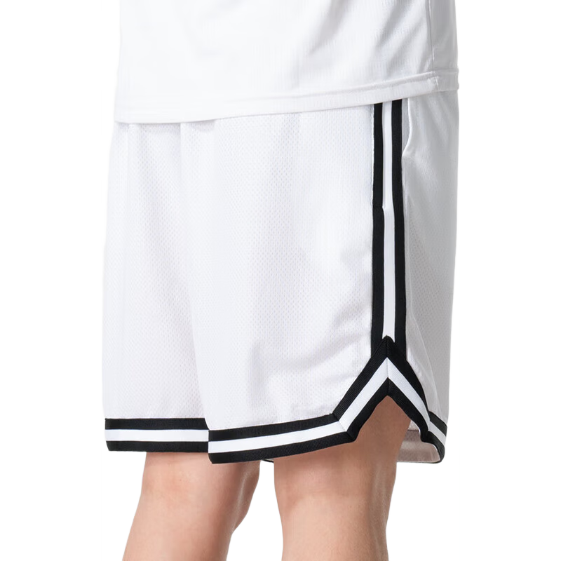 NIKE Men's Sports Pants, Summer Knitted Shorts Casual Pants, Running Quick-Dry FN2652-100/white S