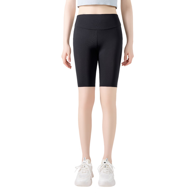 Dushiliren Ultra-Thin Ice Silk Leggings, Women's Yoga Fitness Plus Size Shapewear, New Summer Tight-Fitting Pants for Outdoor Wear