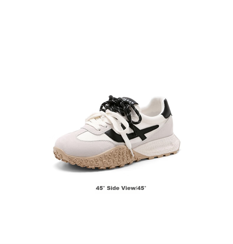 St&Sat Thick-Soled Forrest Gump Shoes, 2026 New Summer Retro Versatile Height-Increasing Training Shoes, Lightweight Casual Comfortable Sneakers 3
