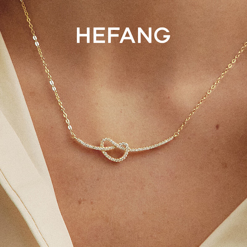HEFANG Jewelry, Heart-Shaped Alkaline Water Lock Necklace, Birthday Gift, Valentine's Day Gift for Girlfriend
