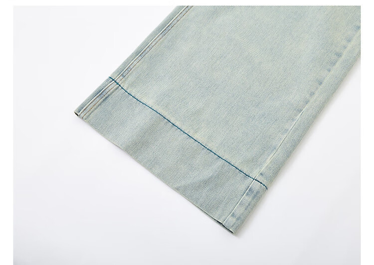 Dme [Vintage Fading Craft] Spring Cotton Soft High-Waisted Wide-Leg Relaxed Fit Women's Jeans for Spring 14