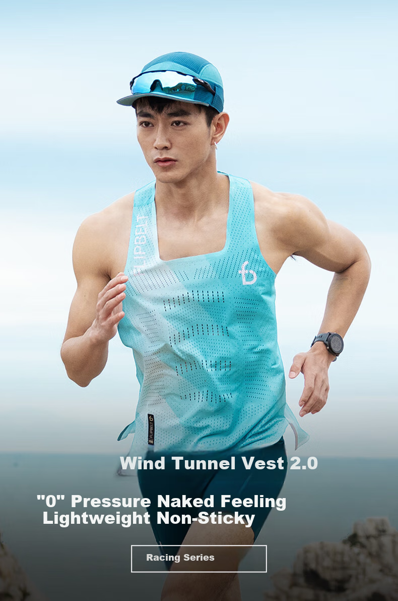 Flipbelt [Wind Tunnel Vest 2.0] Men's Summer Sleeveless T-Shirt for Running And Fitness, Quick-Dry Athletic Top, Aidelaisi, M 1