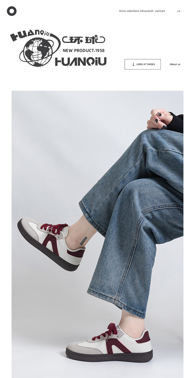 Global Blue Vintage German Trainer Women 2026 New Spring Summer Versatile High-Value Commuter Shoes 9