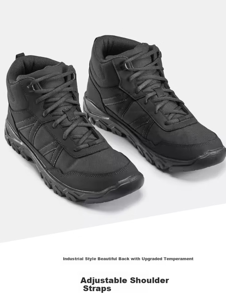 DECATHLON Outdoor Hiking Shoes for Men, Non-Slip Grip Breathable Trekking Shoes for Men's Outdoor Activities 4548267 3