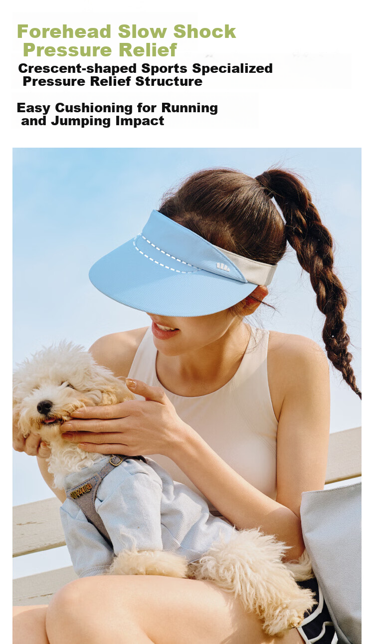 Beneunder Sun Protection Hat, UV-Resistant Visor Cap for Women, Sports Sweat-Absorbing Full-Face Sunshade Tennis Cap, Sunhat, Twilight Black 13