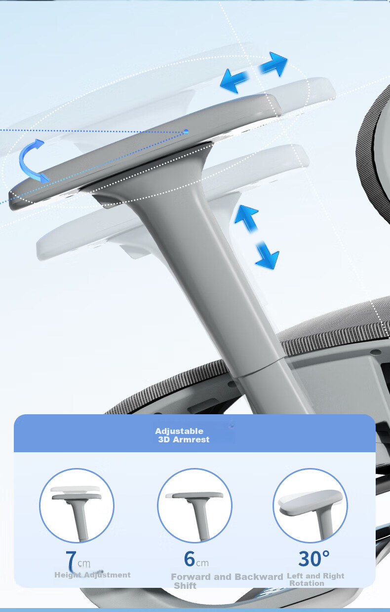 LIANFENG Ergonomic Office Chair for Home Use, Comfortable for Long Sitting, Reclining, Suitable for Students, Computer Work, Back Support, Gaming Chair 15