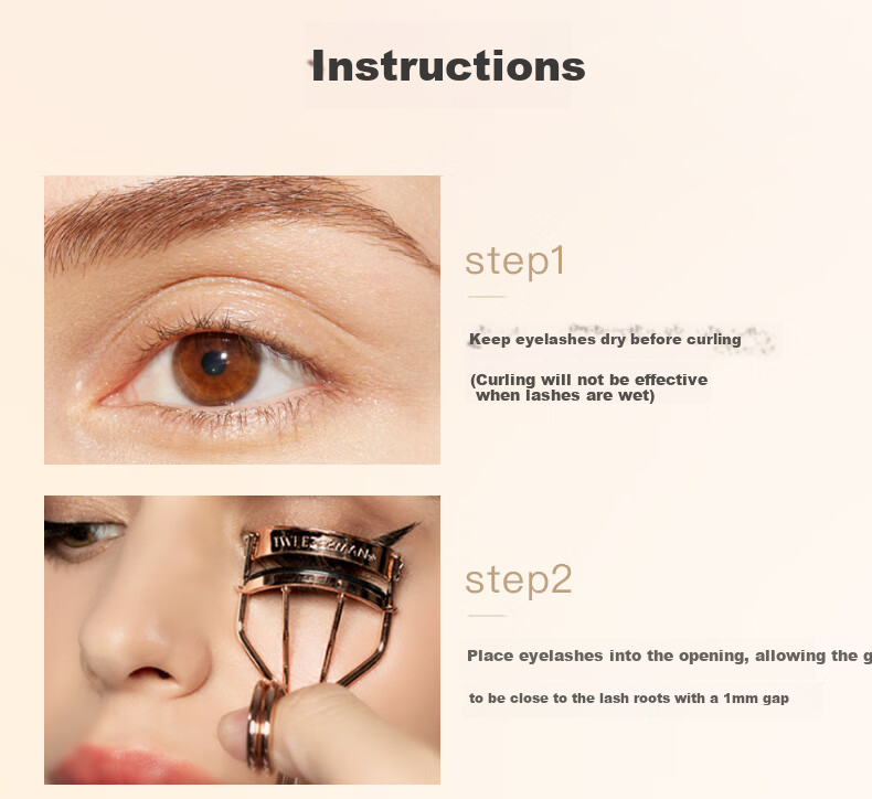 Tweezerman, Japanese Imported Eyelash Curler, Professional Sunflower Stylist Tool, Gift for Rose Gold 19
