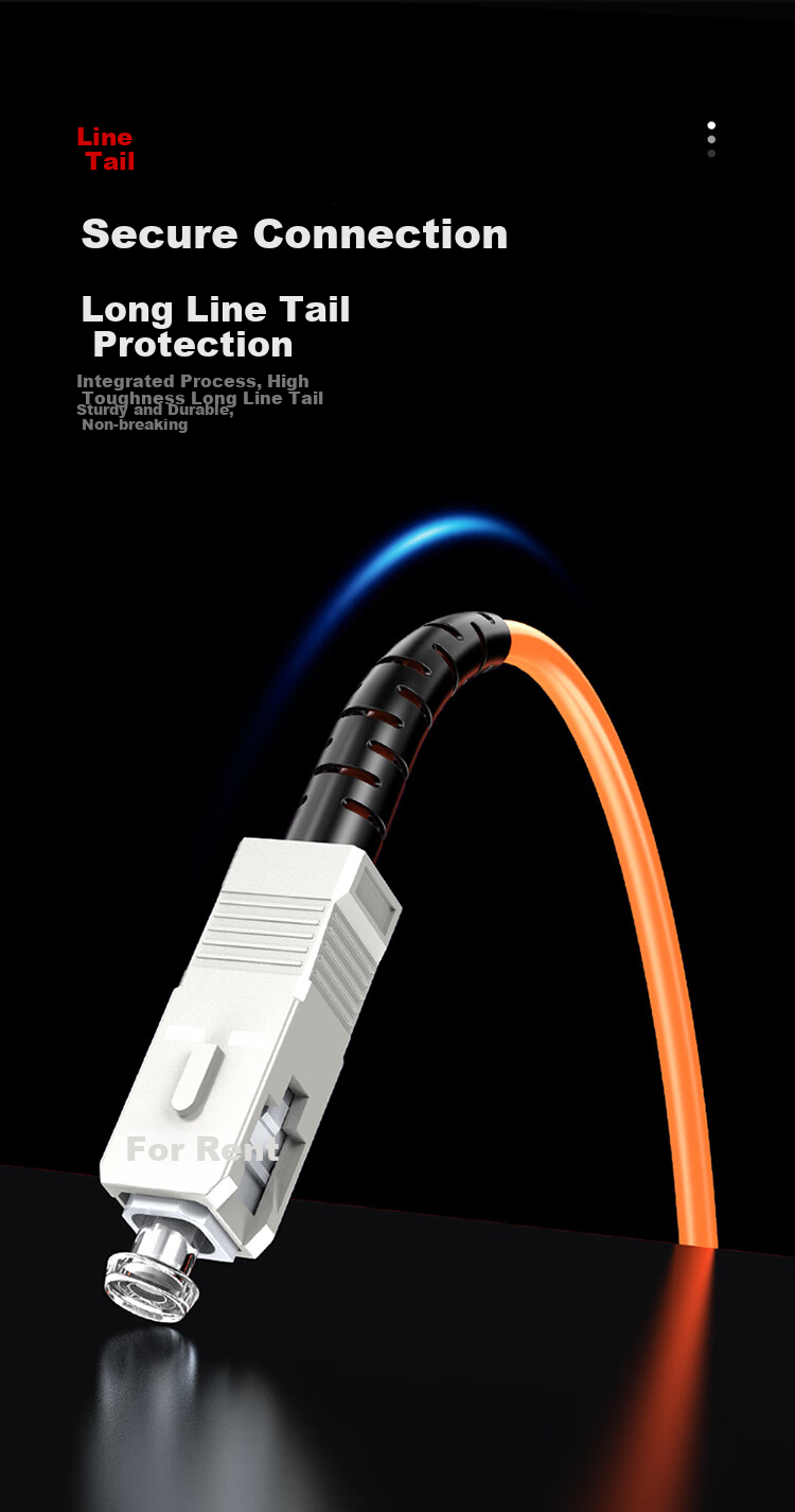 Shengwei Engineering Telecom Grade Fiber Optic Patch Cord ST-ST Multimode Duplex 3m 62.5/125 Low Smoke Halogen-Free Eco-Friendly Jacket Transceiver Pigtail FMC-202 5