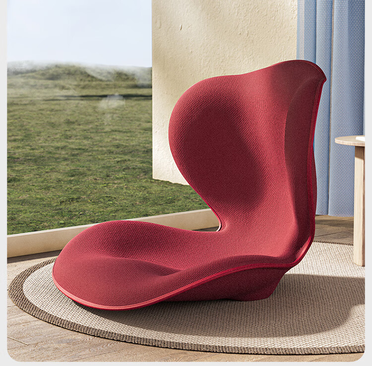 Leban Petal Lumbar Support Cushion, Office Chair Backrest, Buttocks Shaping Seat for Home Use, Classical Gray 2