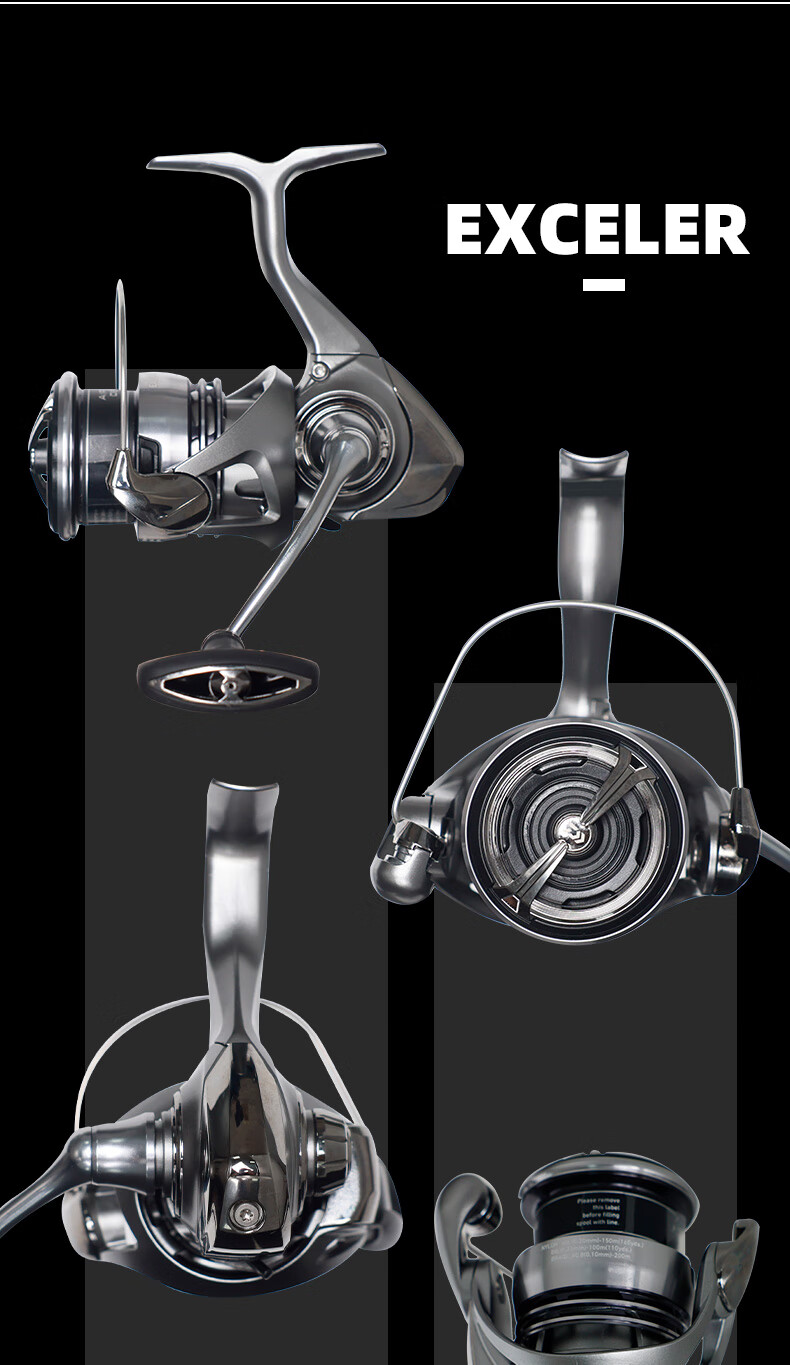 DAIWA DAIWA23 Reel EXCELER LT Lure Spinning Reel Slant Micro Fishing General Purpose Long Cast 2500-XH 5