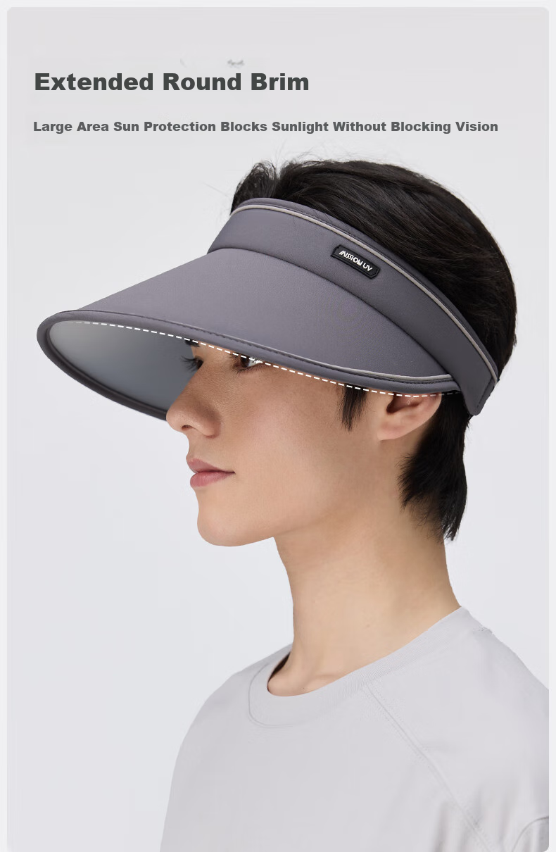 MISSION UV Sun Protection Hat for Men, Sun Visor Cap, Summer Outdoor Hiking Sports Running UV Protection Hat 6