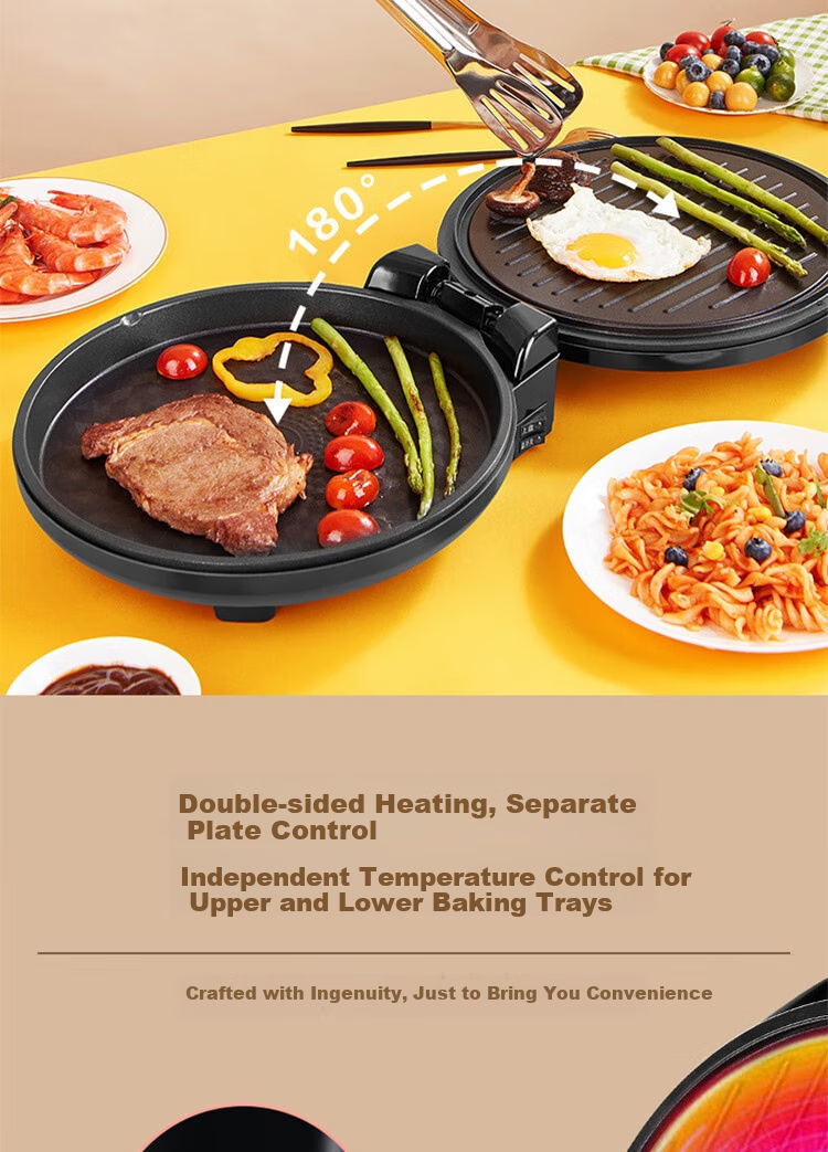 SUPOR Electric Griddle, Home Pancake Maker, Crepe Pan, Grill And Flatbread Machine, 26mm Deep, Breakfast Machine, Antibacterial Baking Tray, JJ30AQ648 12